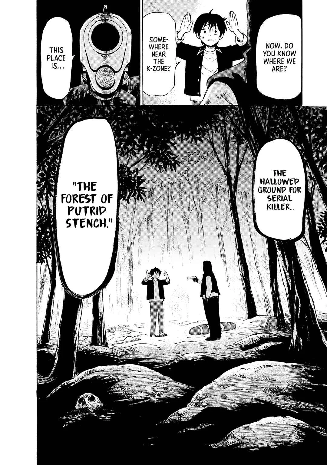 Kaikai Gigigigigi Chapter 3: The Forest of Putrid Stench - Page 19