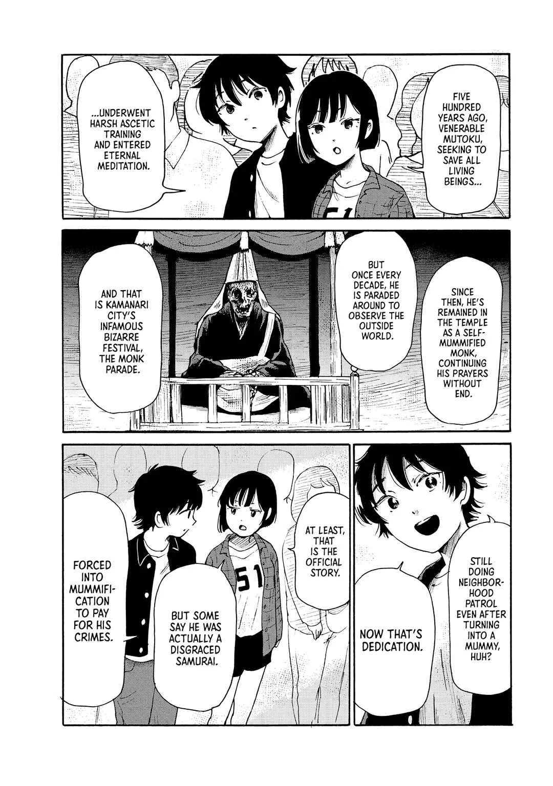 Kaikai Gigigigigi Chapter 4: The Bizarre Festival of the Parading Monk - Page 6