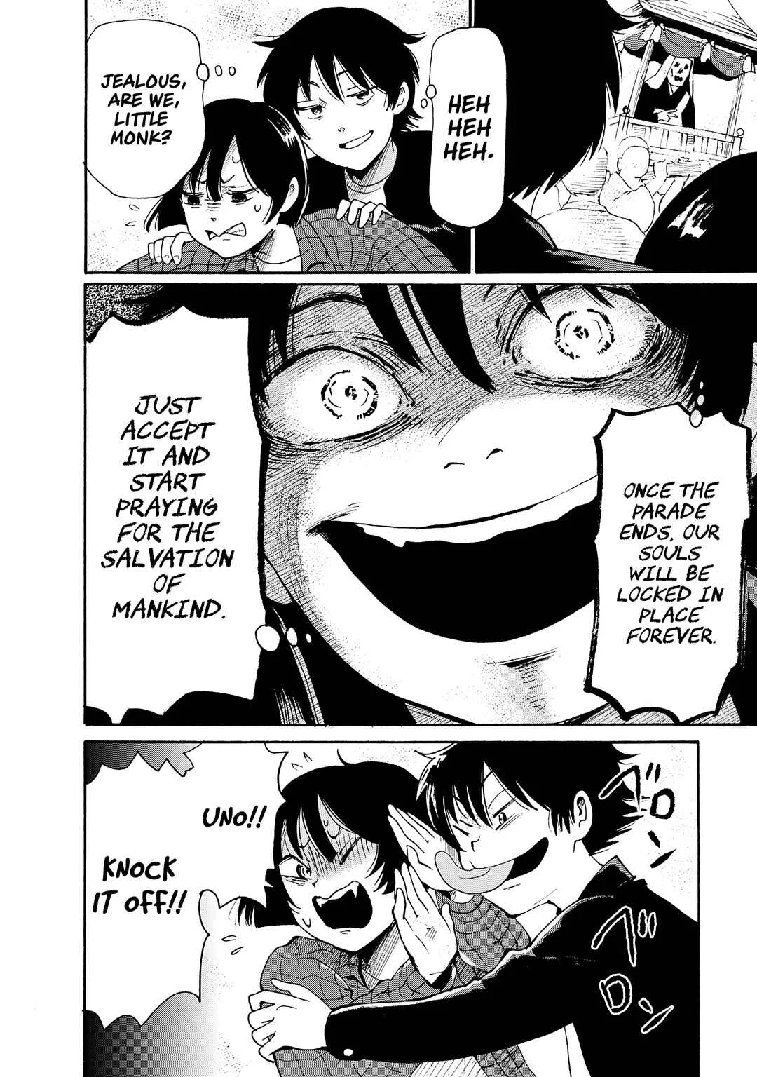 Kaikai Gigigigigi Chapter 4: The Bizarre Festival of the Parading Monk - Page 24