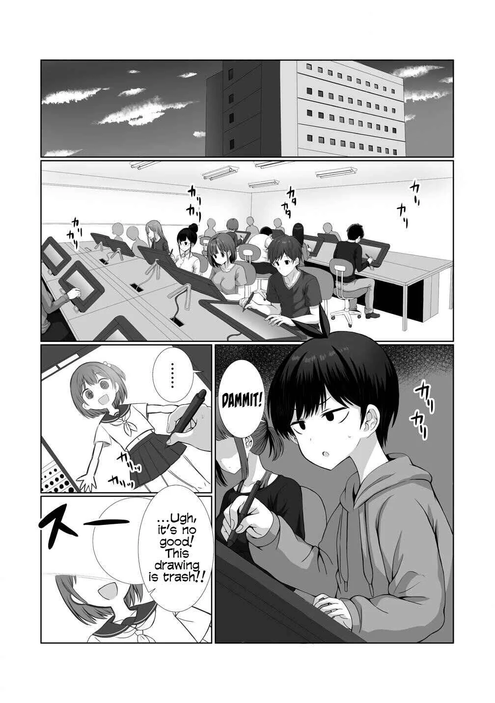 Kaita Mono o Jittaika Suru Nouryoku de Motenai Ore ga Harem Seikatsu Chapter 1 - Page 4