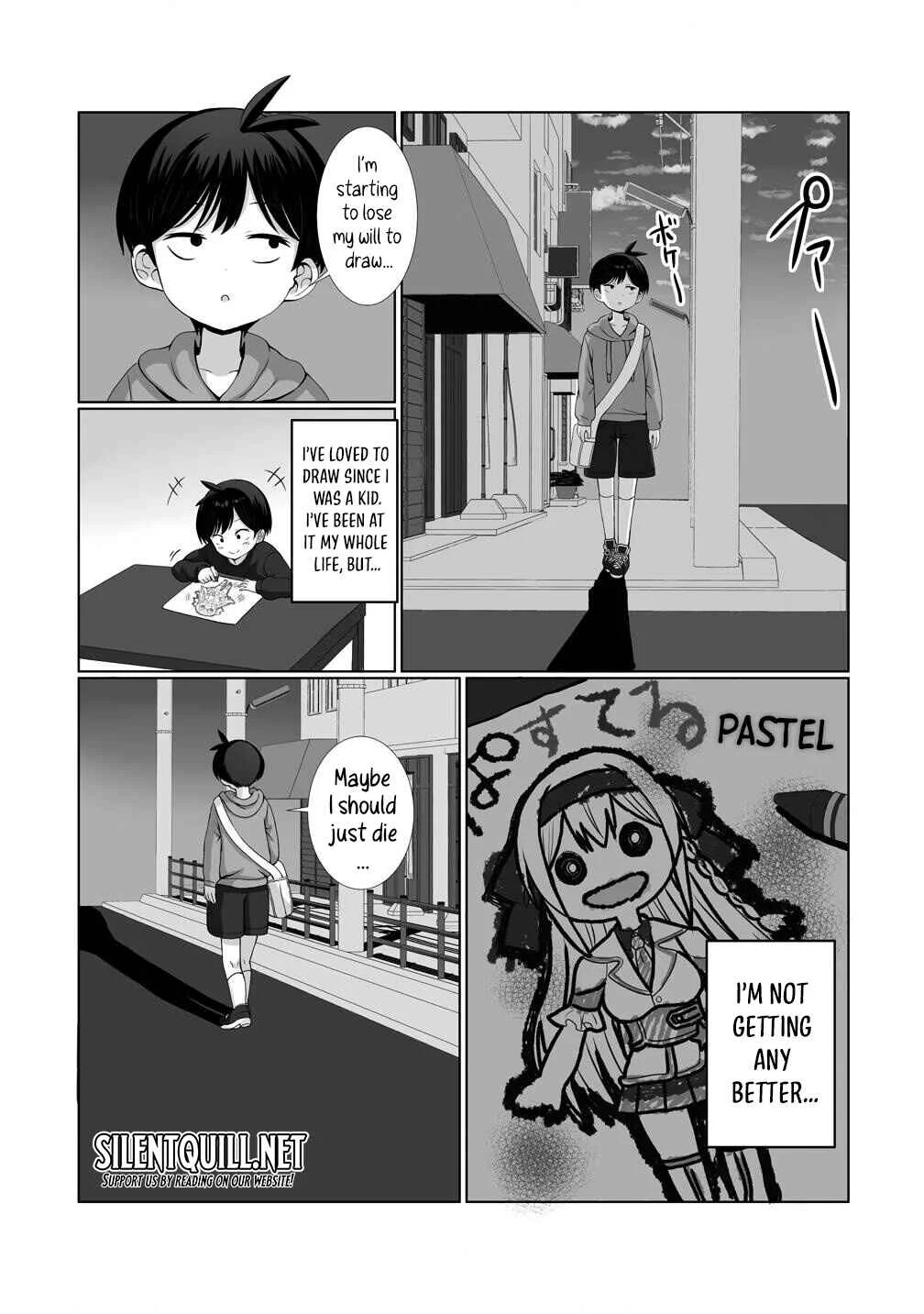 Kaita Mono o Jittaika Suru Nouryoku de Motenai Ore ga Harem Seikatsu Chapter 1 - Page 7