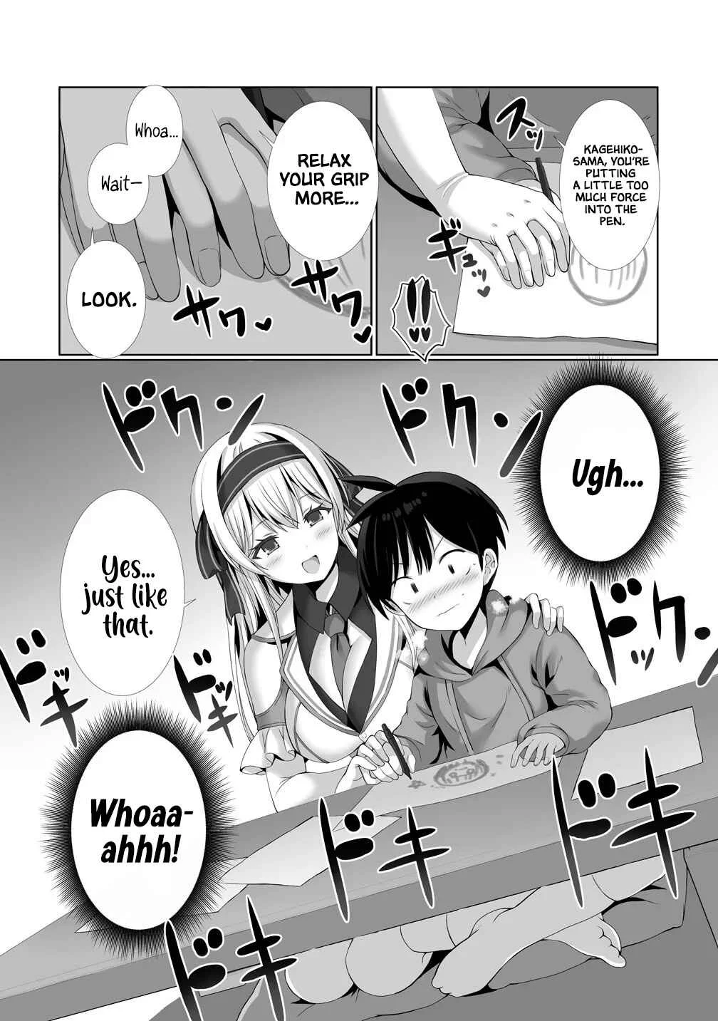 Kaita Mono o Jittaika Suru Nouryoku de Motenai Ore ga Harem Seikatsu Chapter 2: Even If We Do It!? - Page 9