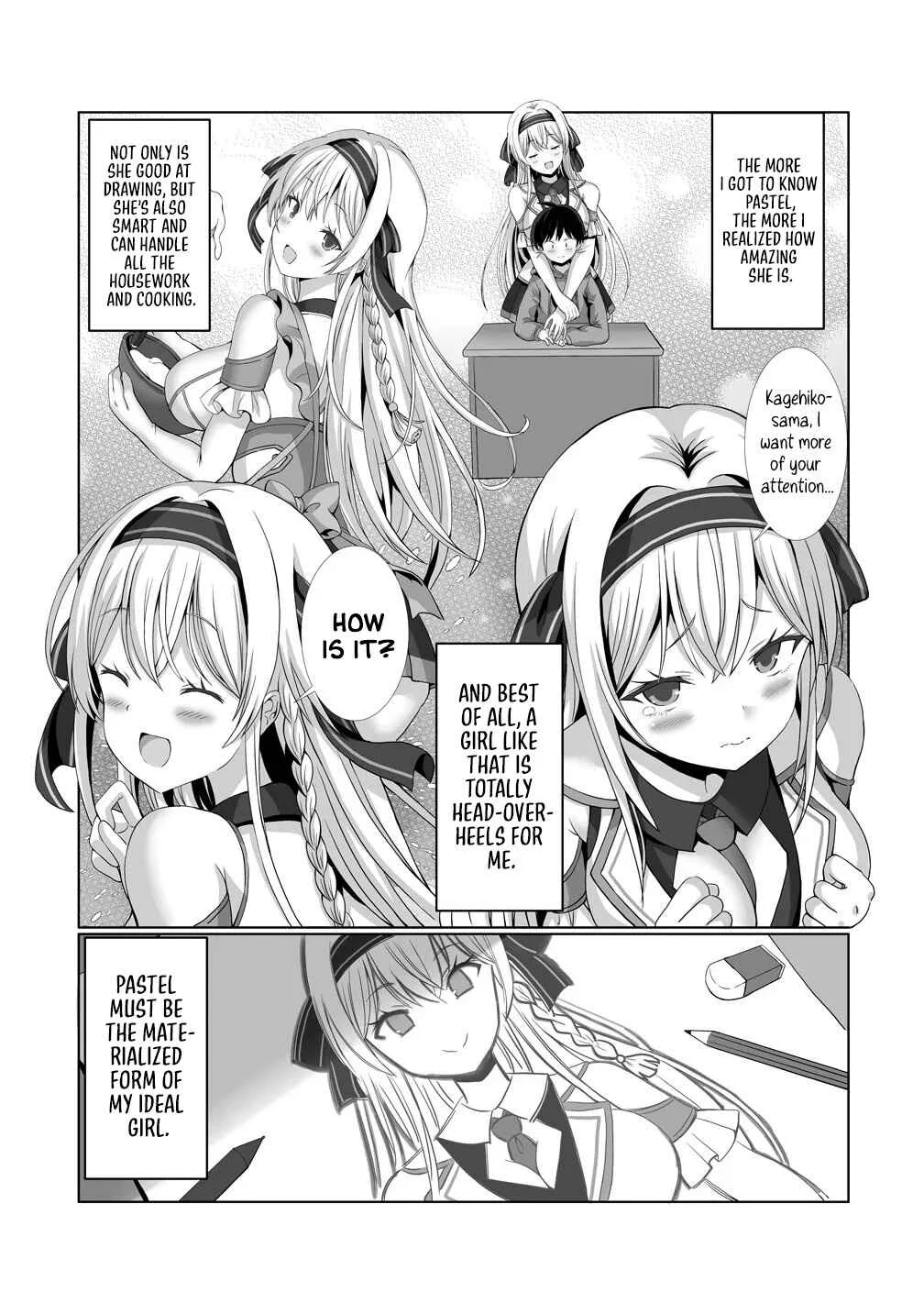 Kaita Mono o Jittaika Suru Nouryoku de Motenai Ore ga Harem Seikatsu Chapter 2: Even If We Do It!? - Page 12
