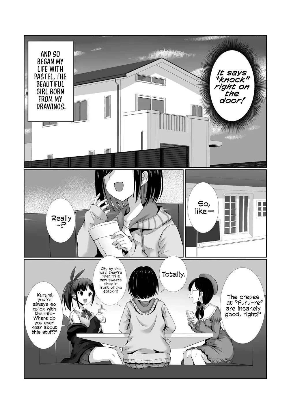 Kaita Mono o Jittaika Suru Nouryoku de Motenai Ore ga Harem Seikatsu Chapter 2: Even If We Do It!? - Page 19