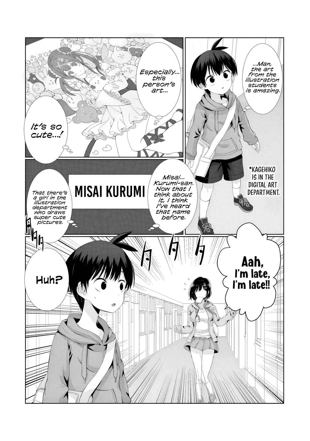 Kaita Mono o Jittaika Suru Nouryoku de Motenai Ore ga Harem Seikatsu Chapter 3: A Rival Appears?! - Page 7