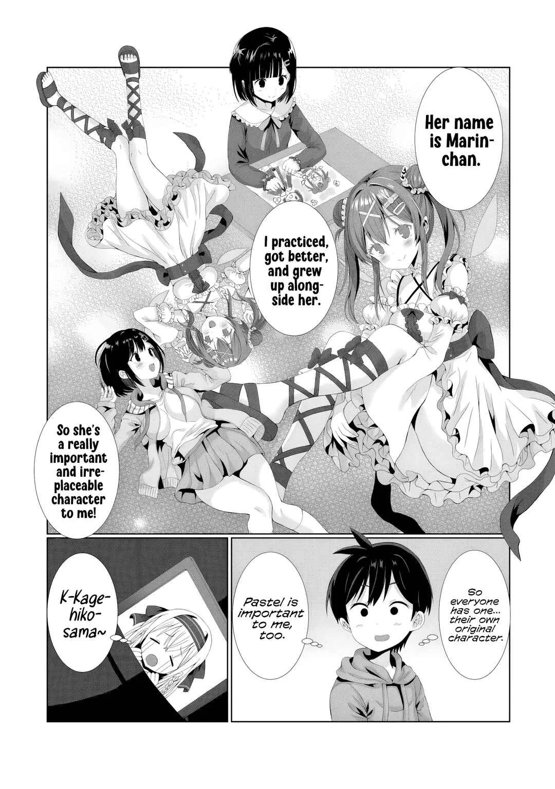Kaita Mono o Jittaika Suru Nouryoku de Motenai Ore ga Harem Seikatsu Chapter 3: A Rival Appears?! - Page 14
