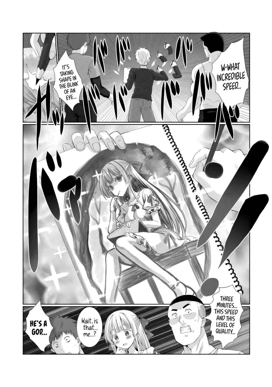 Kaita Mono o Jittaika Suru Nouryoku de Motenai Ore ga Harem Seikatsu Chapter 4: Tentacle Monster!! - Page 6