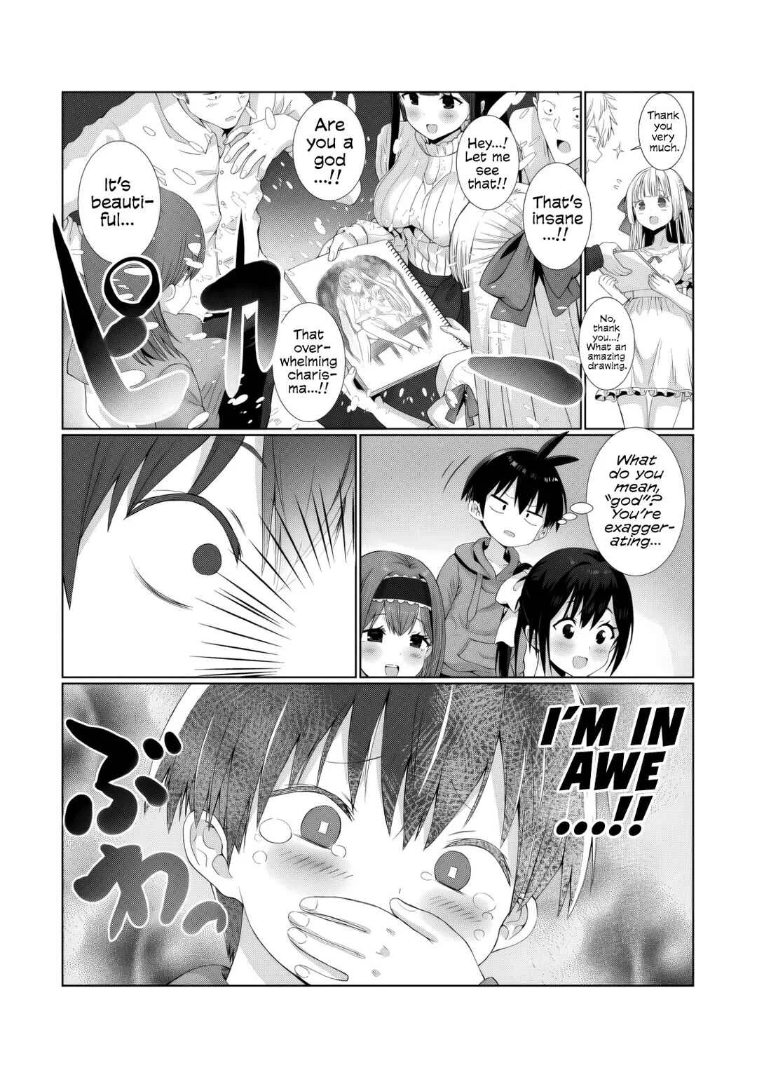 Kaita Mono o Jittaika Suru Nouryoku de Motenai Ore ga Harem Seikatsu Chapter 4: Tentacle Monster!! - Page 7