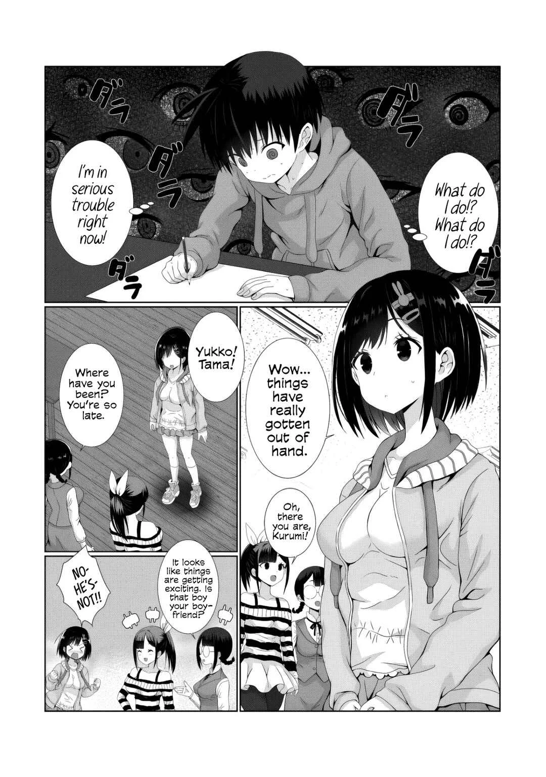 Kaita Mono o Jittaika Suru Nouryoku de Motenai Ore ga Harem Seikatsu Chapter 4: Tentacle Monster!! - Page 9
