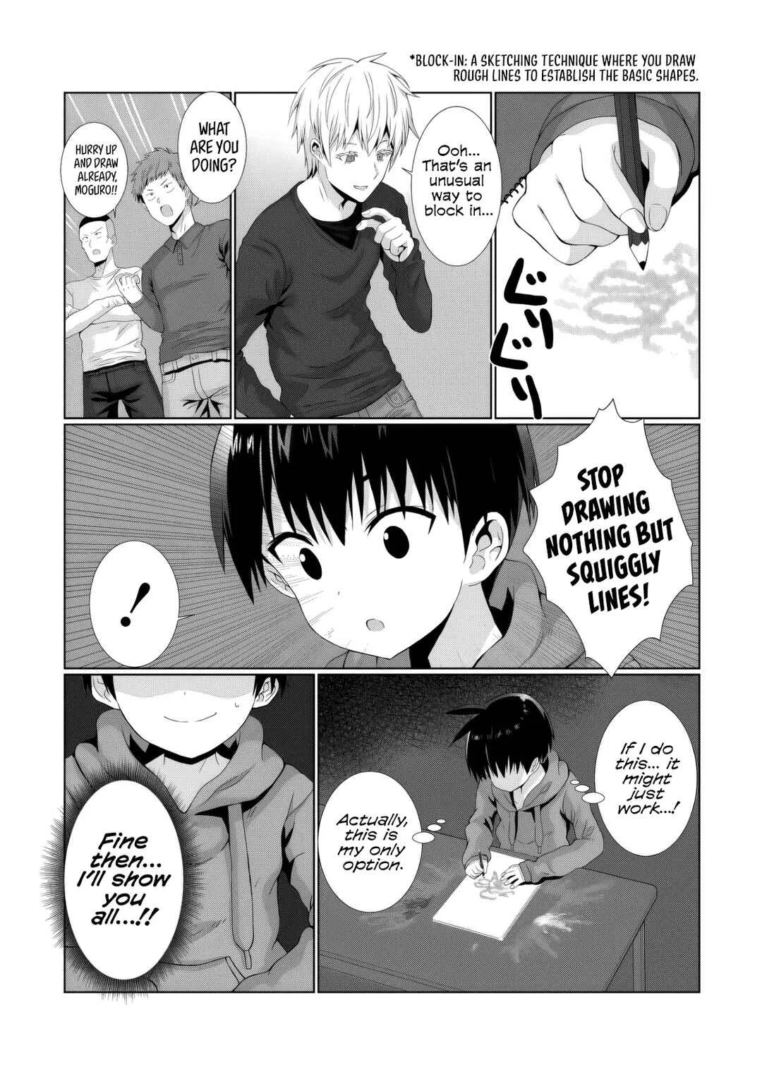 Kaita Mono o Jittaika Suru Nouryoku de Motenai Ore ga Harem Seikatsu Chapter 4: Tentacle Monster!! - Page 12