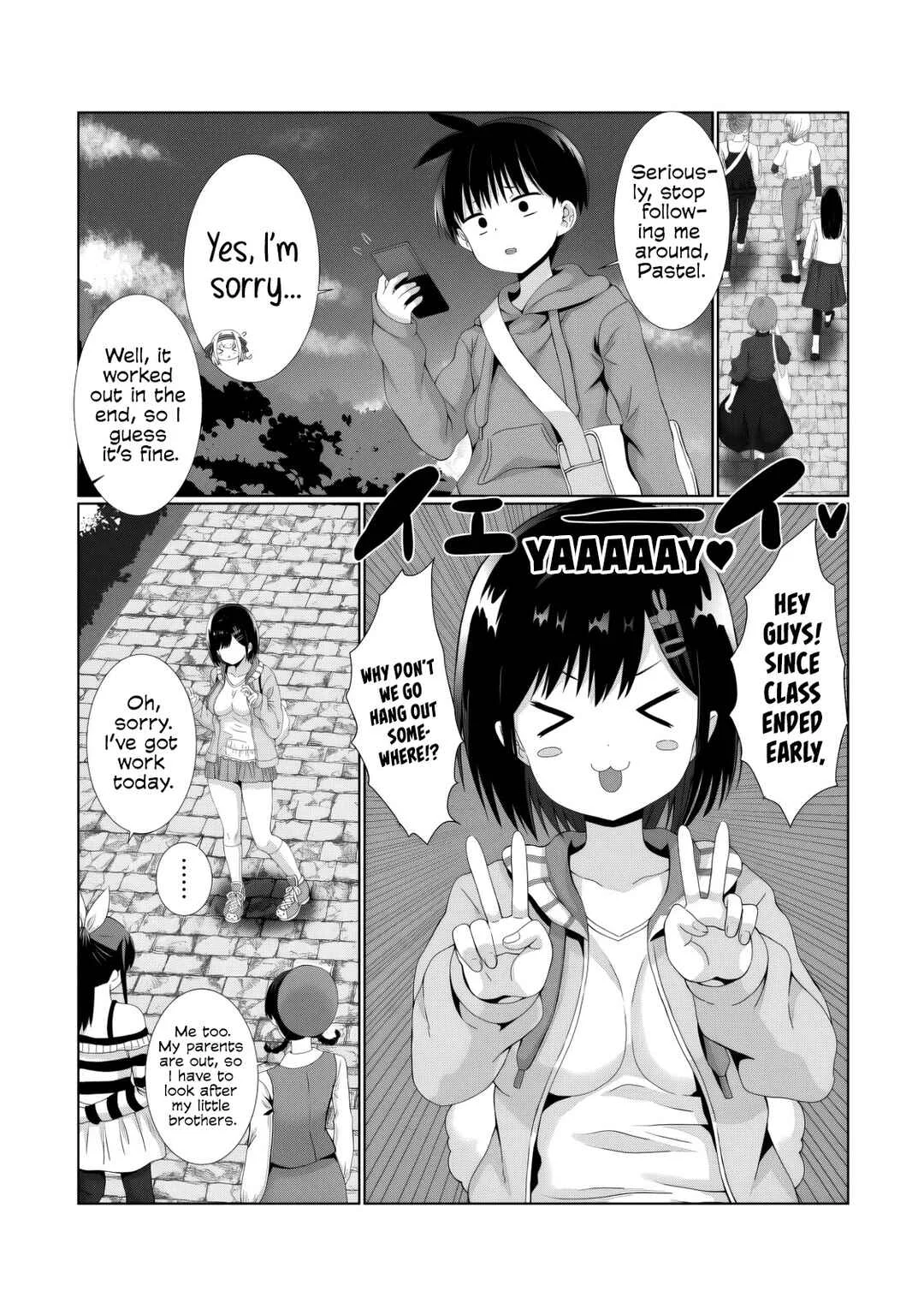 Kaita Mono o Jittaika Suru Nouryoku de Motenai Ore ga Harem Seikatsu Chapter 4: Tentacle Monster!! - Page 22