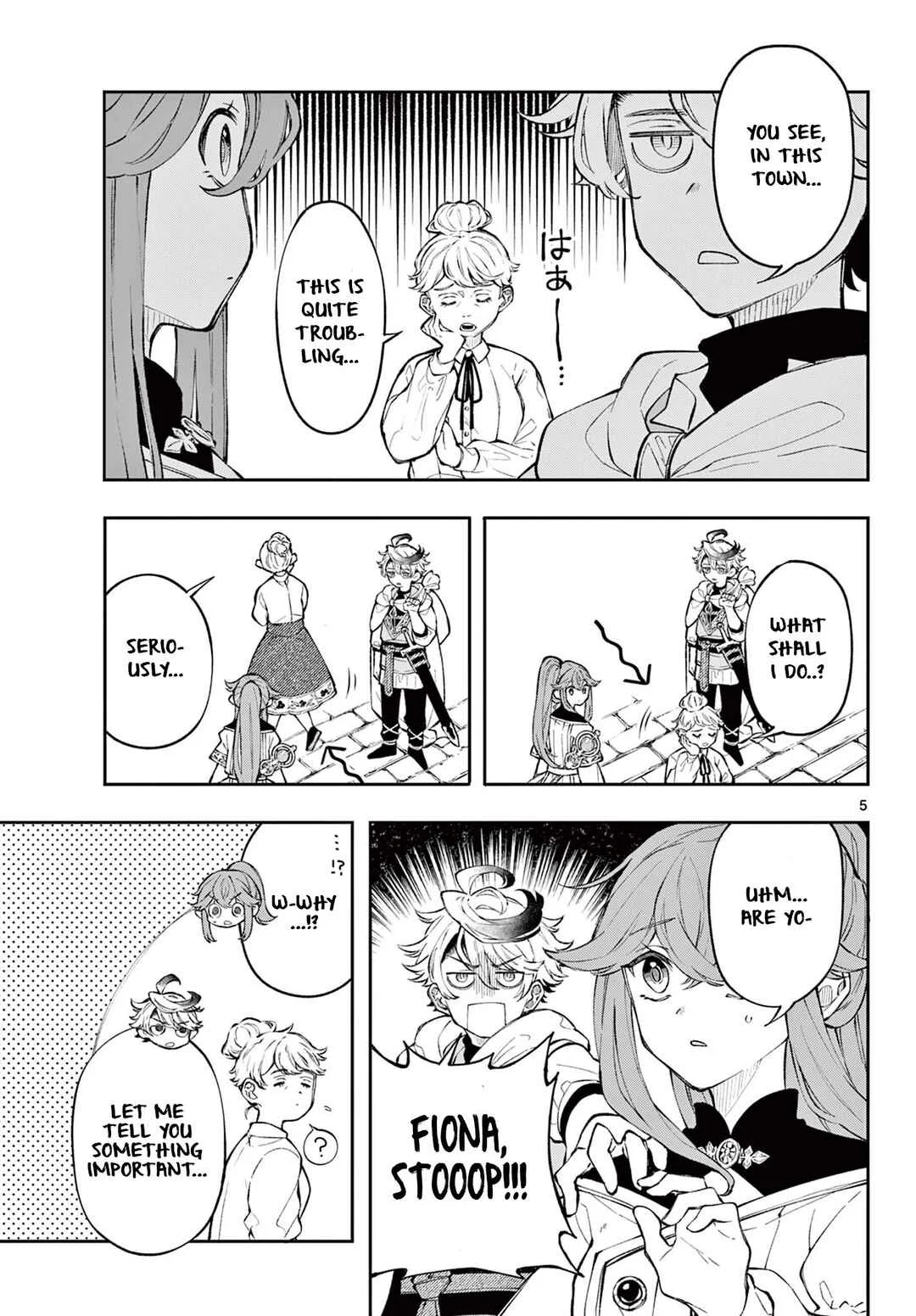 Kaiten no Albus Chapter 2: Request - Page 5
