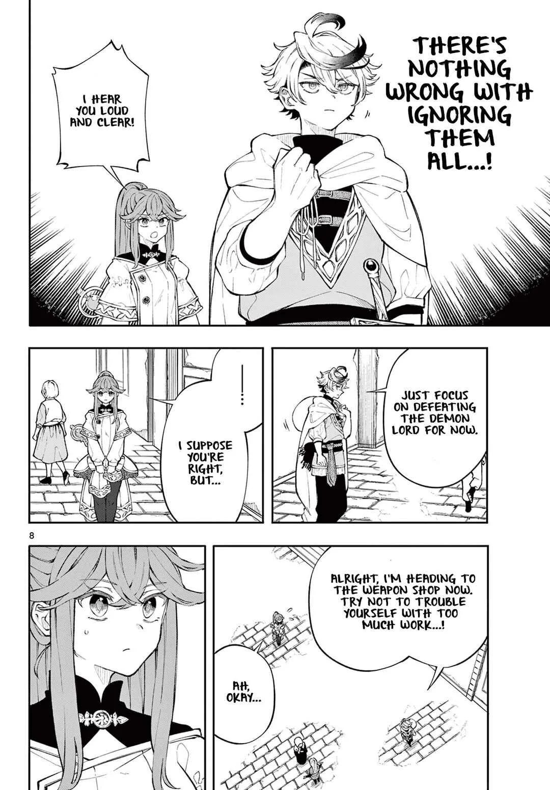 Kaiten no Albus Chapter 2: Request - Page 8