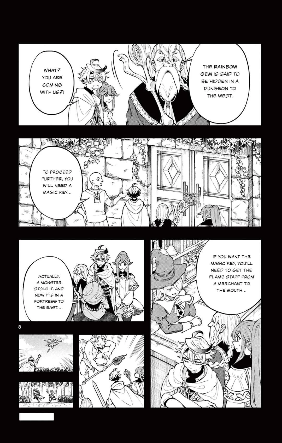 Kaiten no Albus Chapter 4: Warp - Page 8