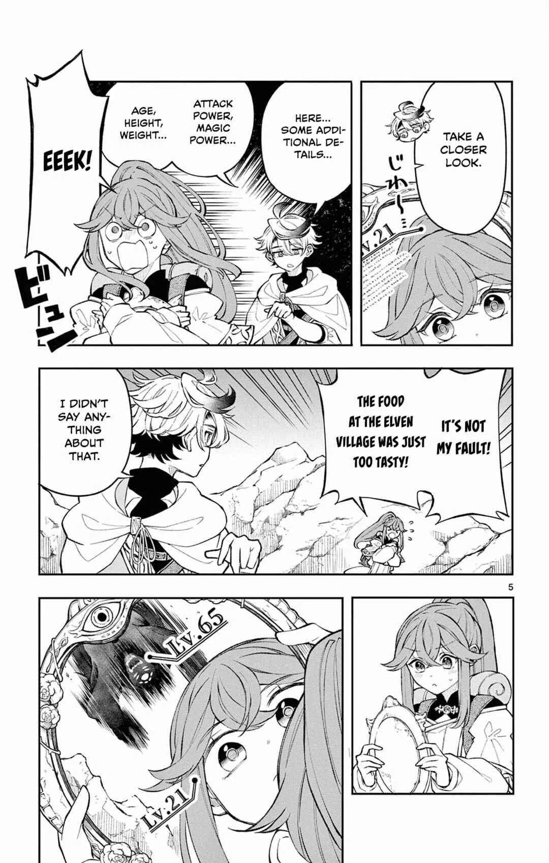 Kaiten no Albus Chapter 5: Equipment and Levels - Page 5