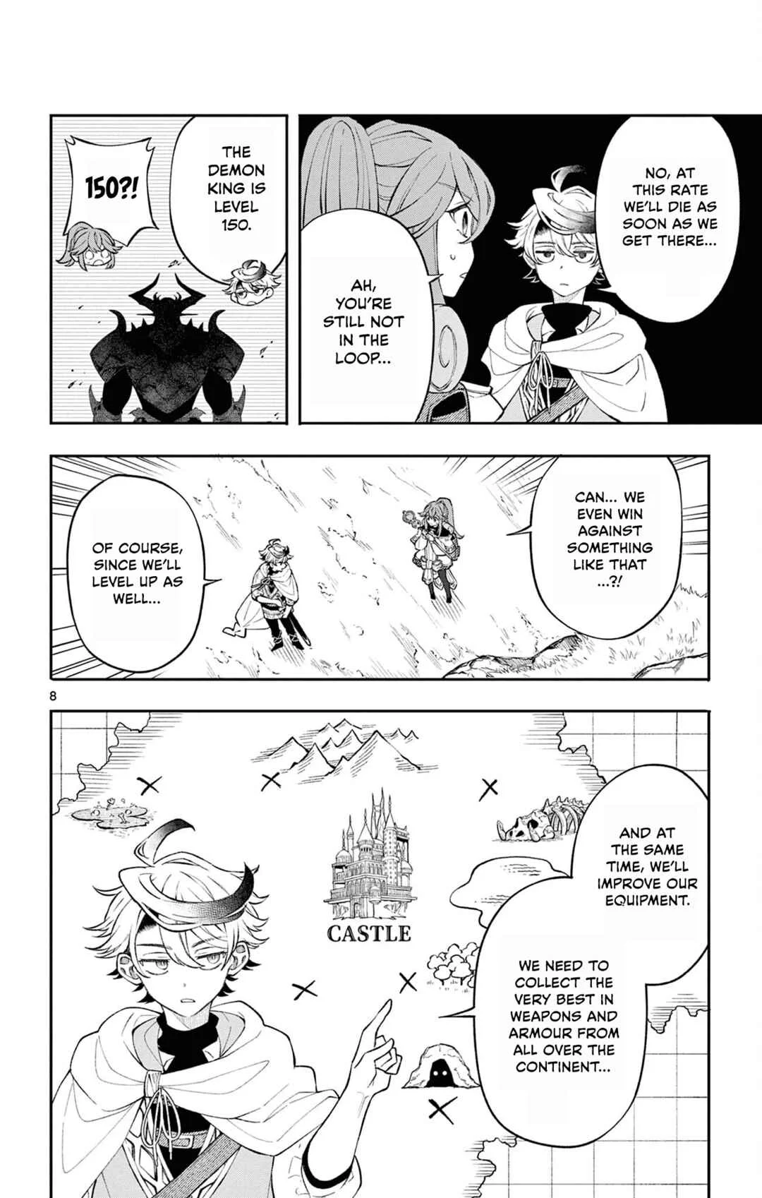 Kaiten no Albus Chapter 5: Equipment and Levels - Page 8