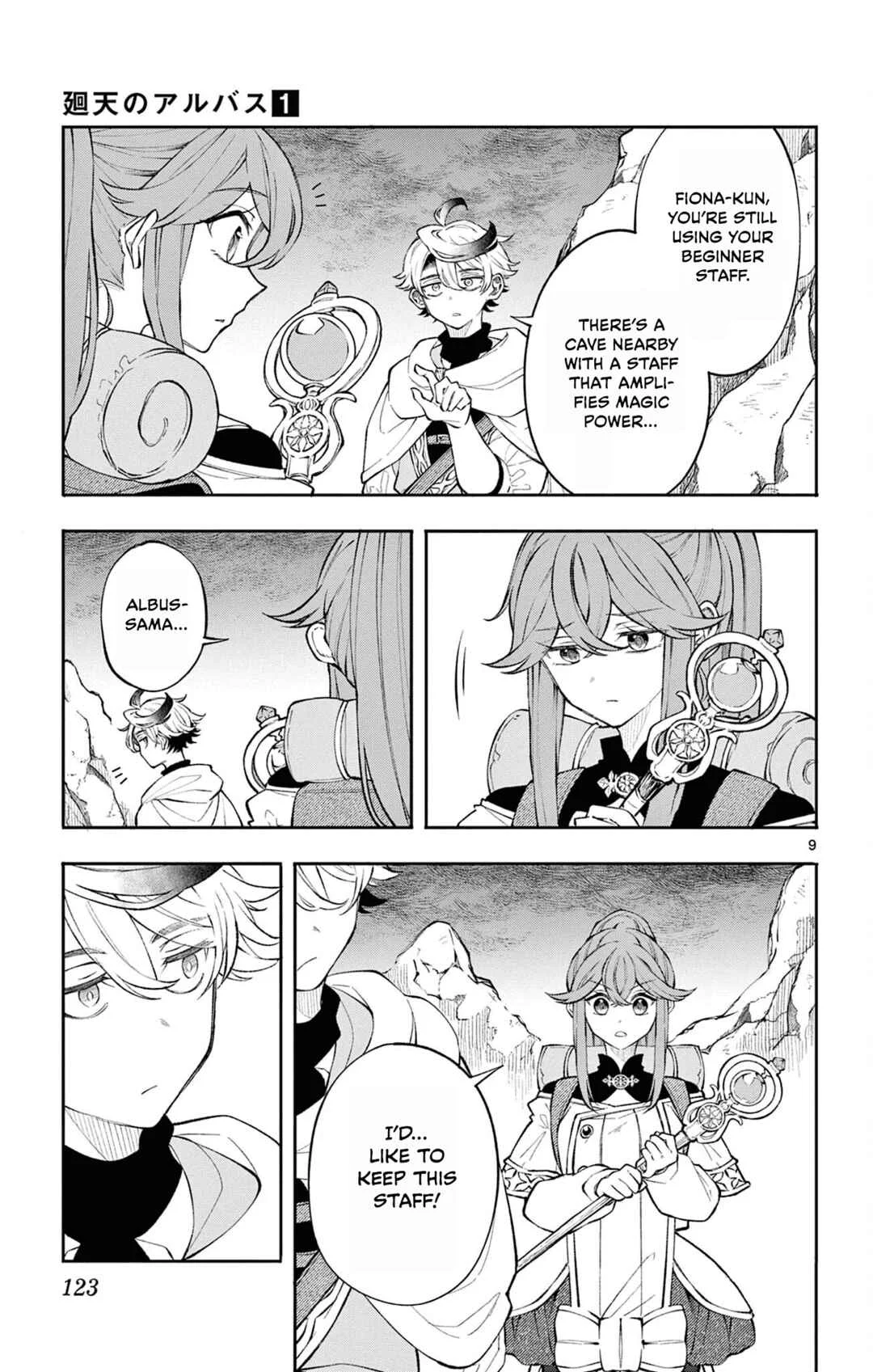 Kaiten no Albus Chapter 5: Equipment and Levels - Page 9