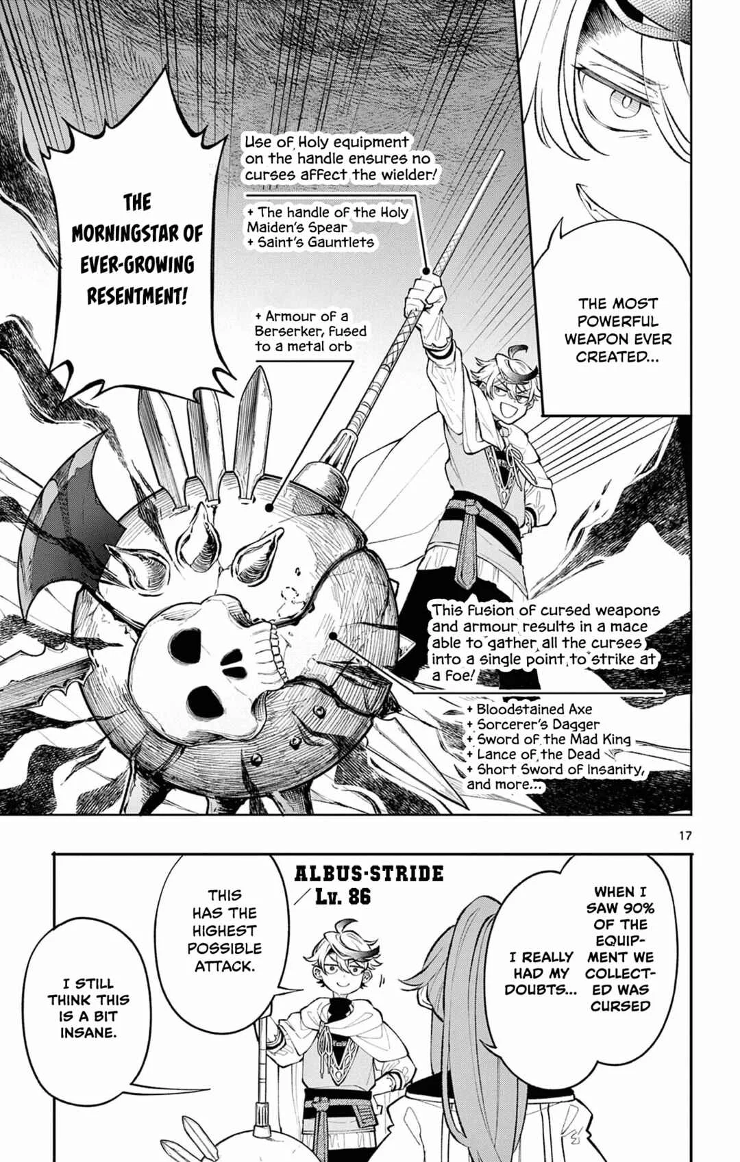 Kaiten no Albus Chapter 5: Equipment and Levels - Page 17