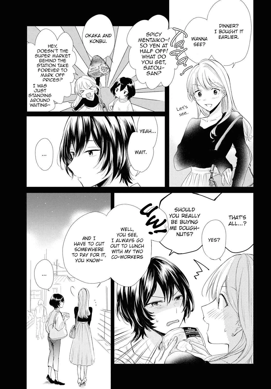 Kaketa Tsuki to Doughnut Chapter 2: Tasteless Night - Page 9
