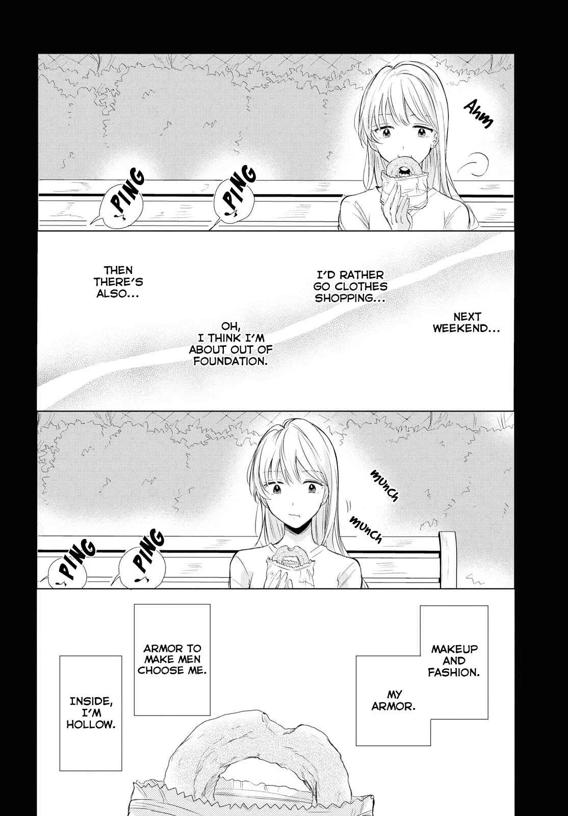 Kaketa Tsuki to Doughnut Chapter 2: Tasteless Night - Page 26