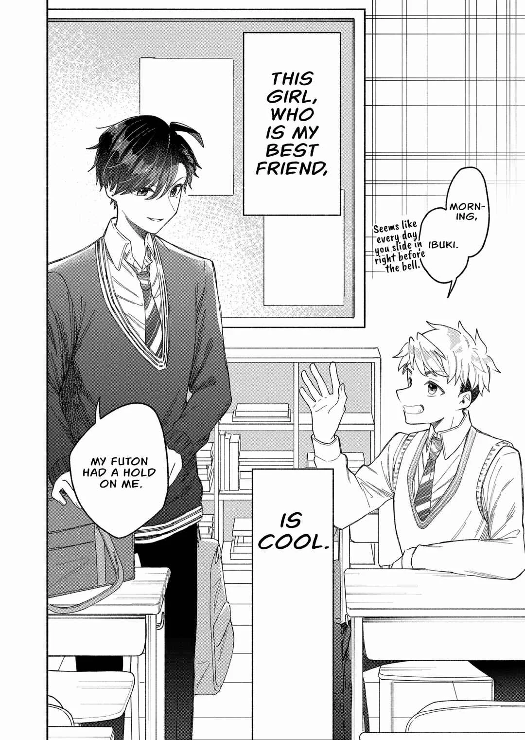 Kakkoii Onnanoko to 12-centi no Yakusoku Chapter 2: A ways to go - Page 2