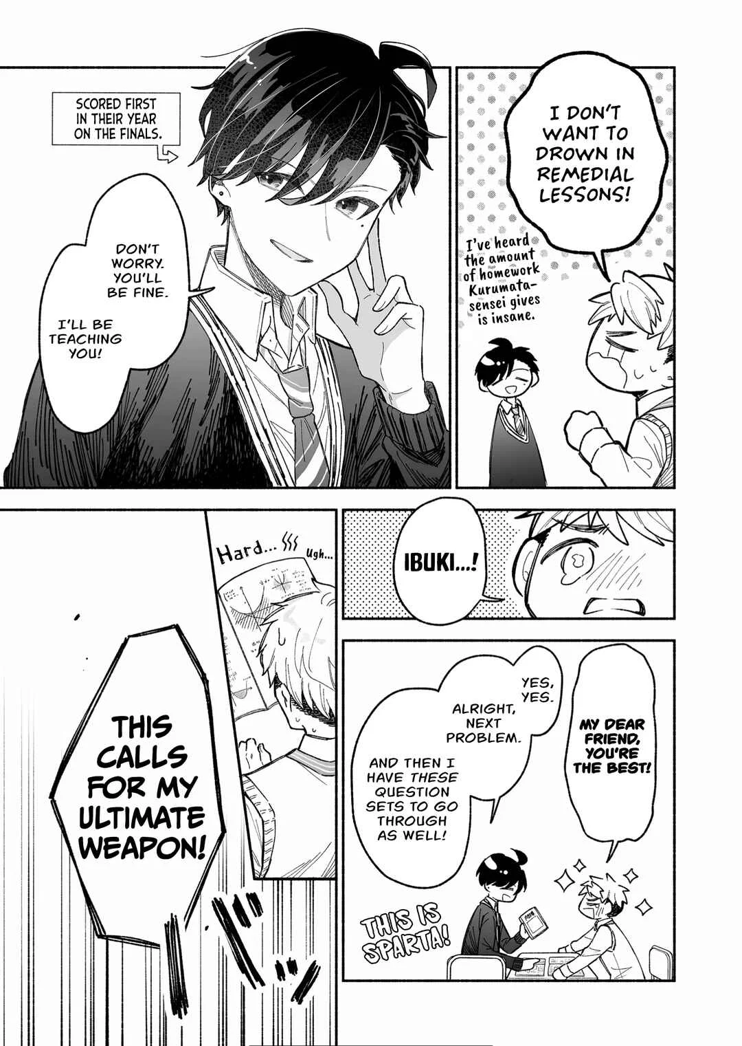 Kakkoii Onnanoko to 12-centi no Yakusoku Chapter 3: Set in stone? - Page 3