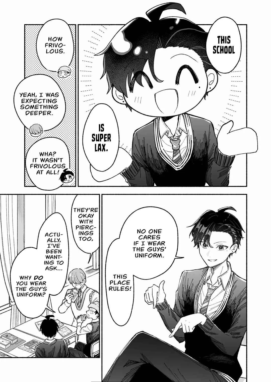 Kakkoii Onnanoko to 12-centi no Yakusoku Chapter 5: Reason for applying - Page 3