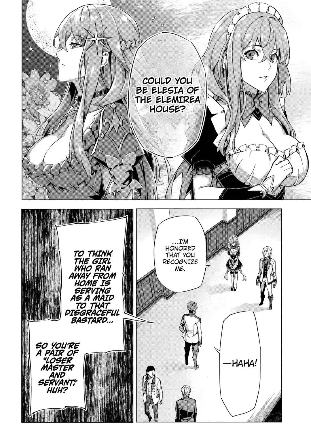 Kamen no Kuro Kishi. Shoutai Bareta no de Mou Gakuen de Musou Suru Chapter 1 - Page 16