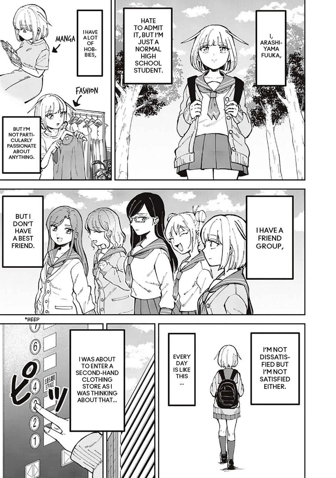 Kamiasobi! ~Card Game Shoujo No Nichijou~ Chapter 1: Playing With Paper? - Page 1