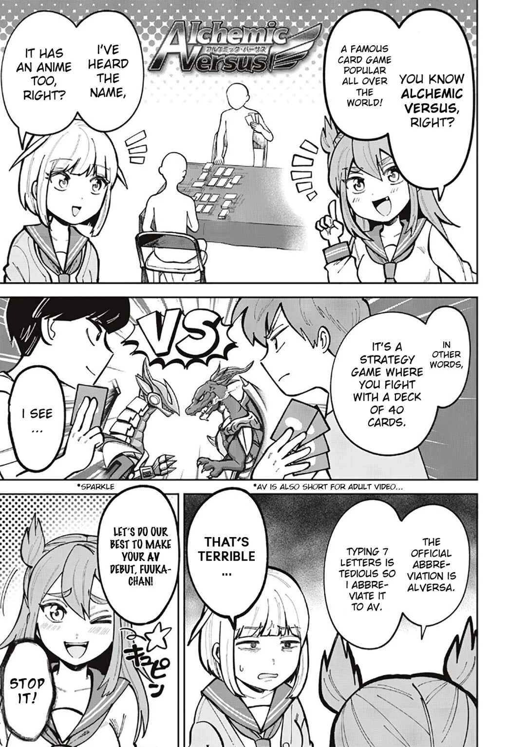 Kamiasobi! ~Card Game Shoujo No Nichijou~ Chapter 1: Playing With Paper? - Page 9