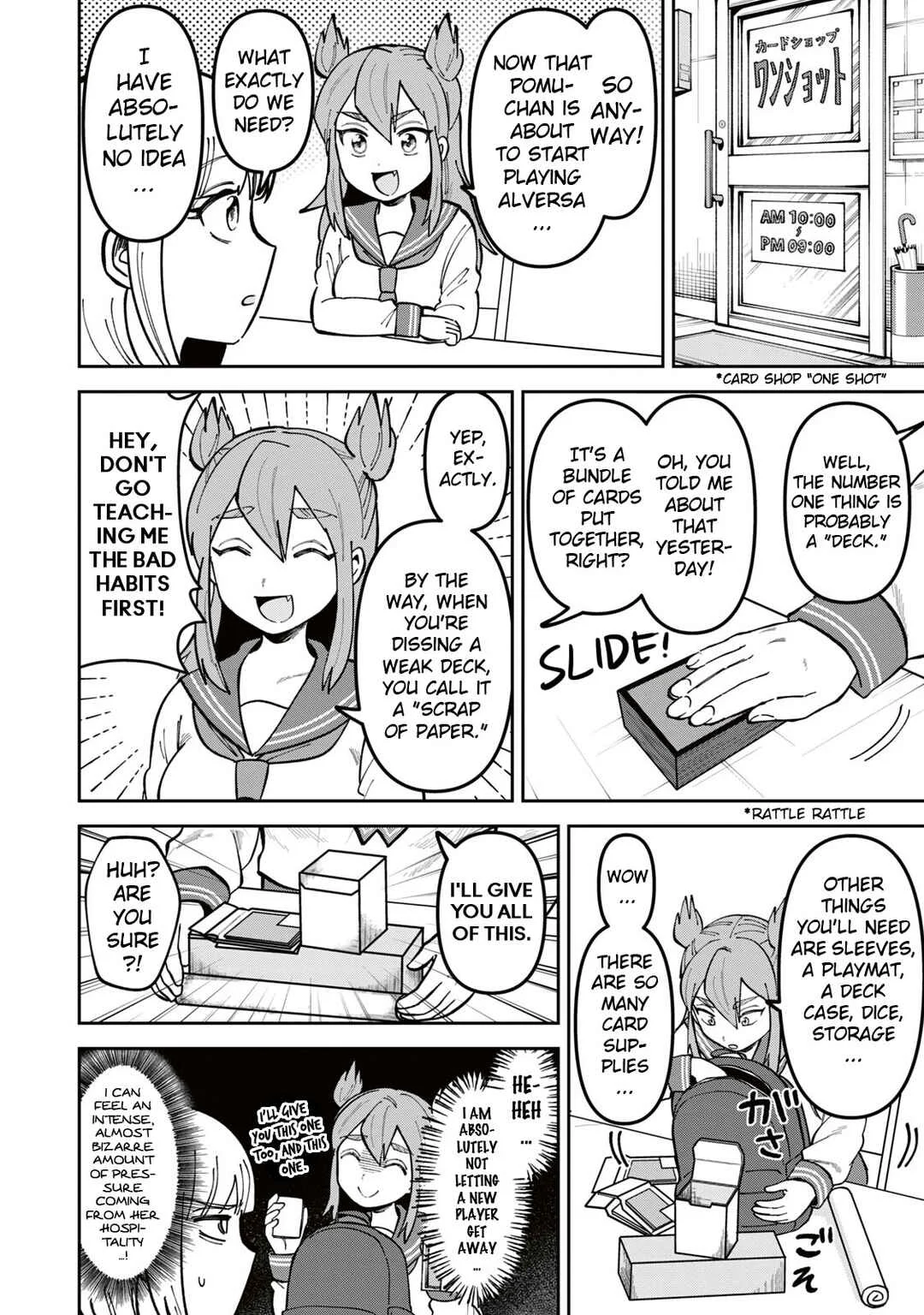 Kamiasobi! ~Card Game Shoujo No Nichijou~ Chapter 2: Let's Take a Bath! - Page 4