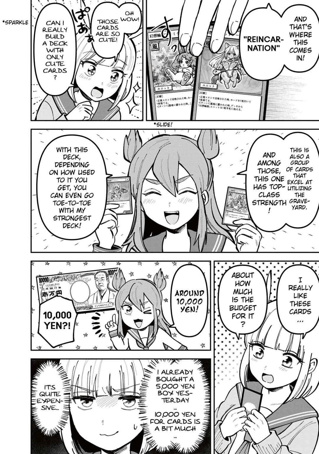 Kamiasobi! ~Card Game Shoujo No Nichijou~ Chapter 2: Let's Take a Bath! - Page 8
