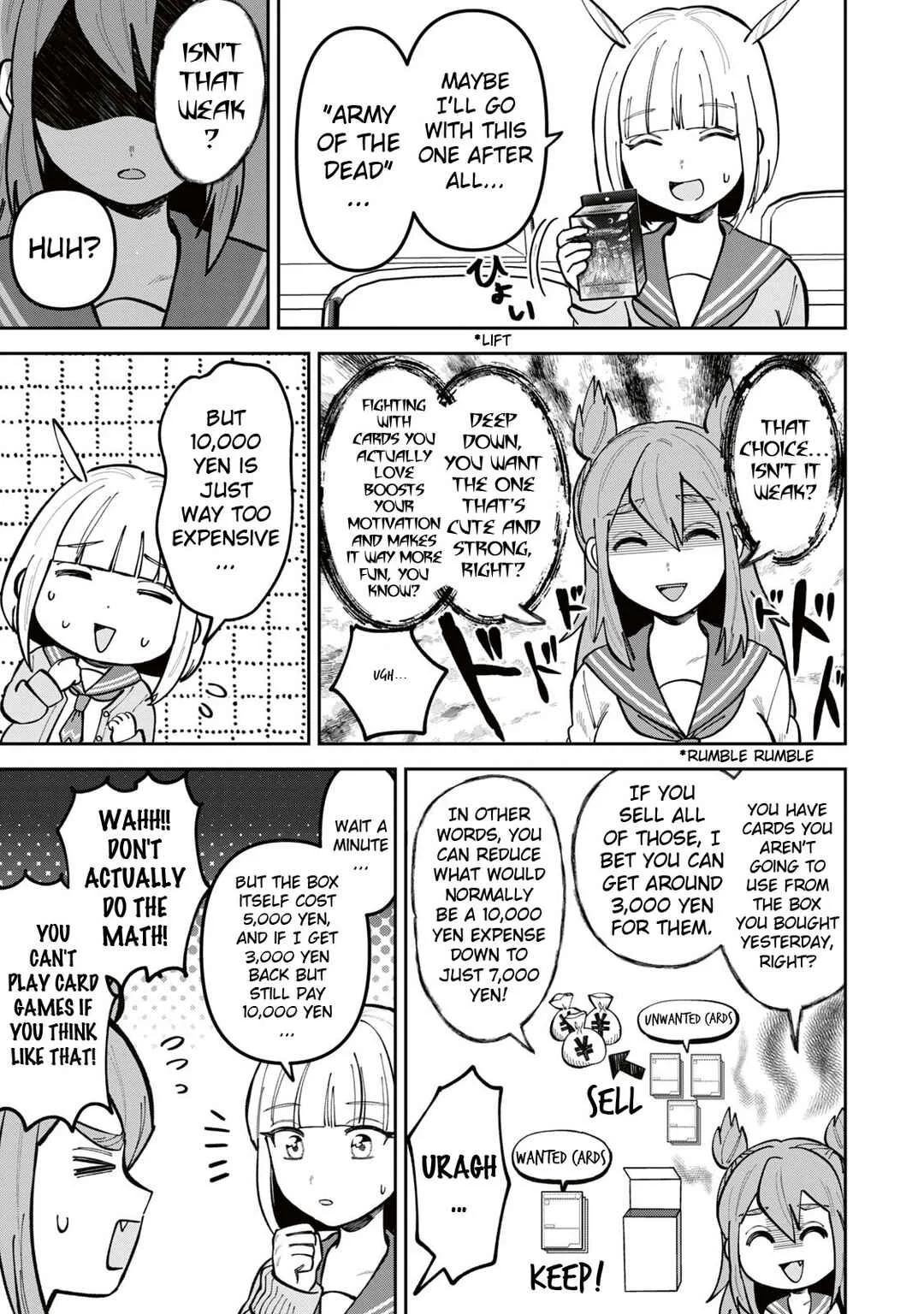 Kamiasobi! ~Card Game Shoujo No Nichijou~ Chapter 2: Let's Take a Bath! - Page 9