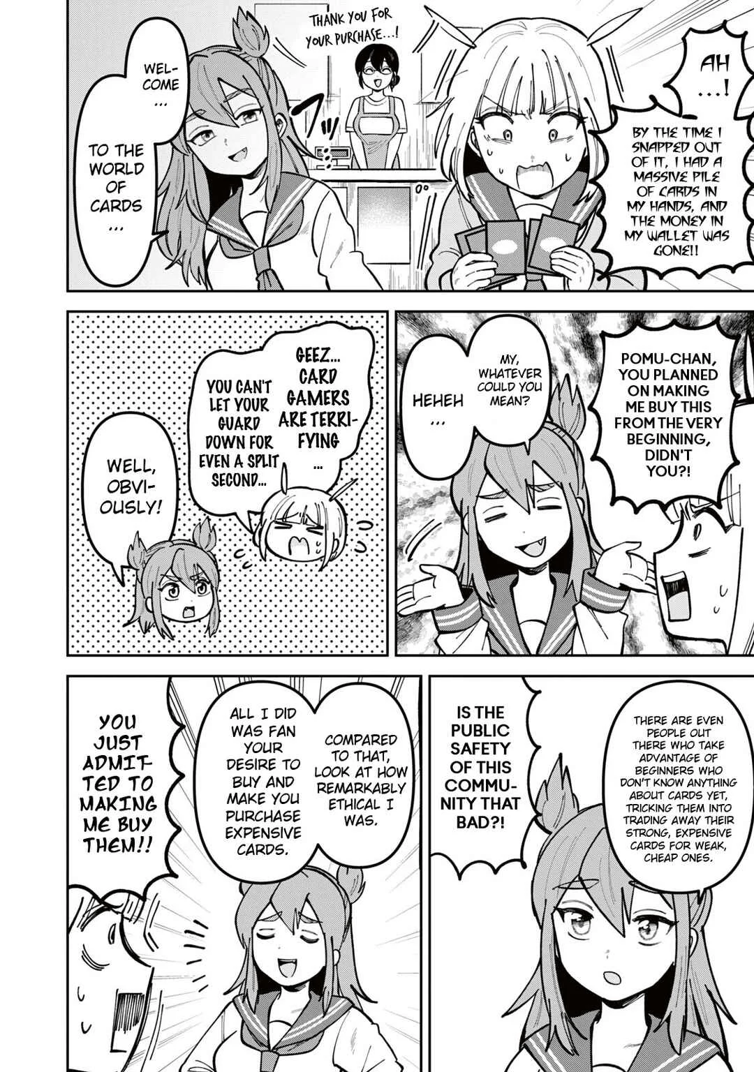 Kamiasobi! ~Card Game Shoujo No Nichijou~ Chapter 2: Let's Take a Bath! - Page 12