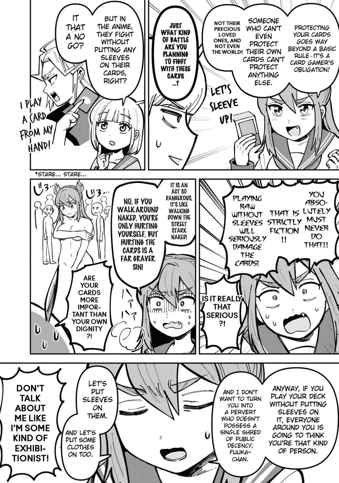 Kamiasobi! ~Card Game Shoujo No Nichijou~ Chapter 2: Let's Take a Bath! - Page 14