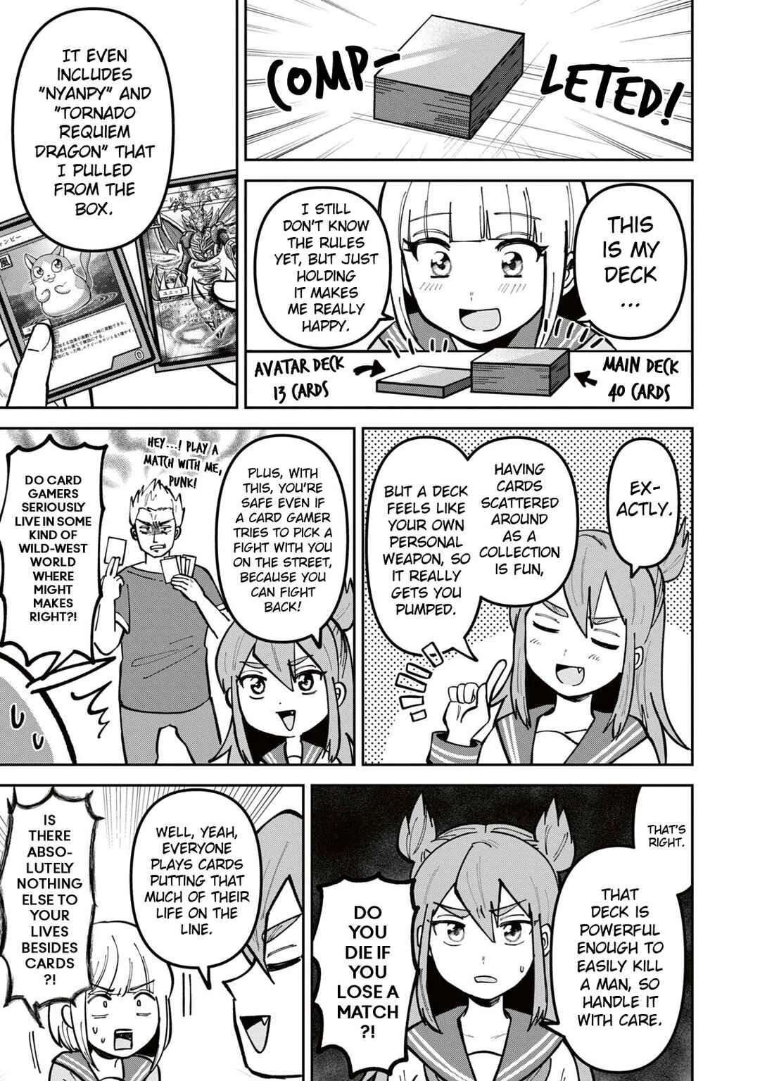Kamiasobi! ~Card Game Shoujo No Nichijou~ Chapter 2: Let's Take a Bath! - Page 15