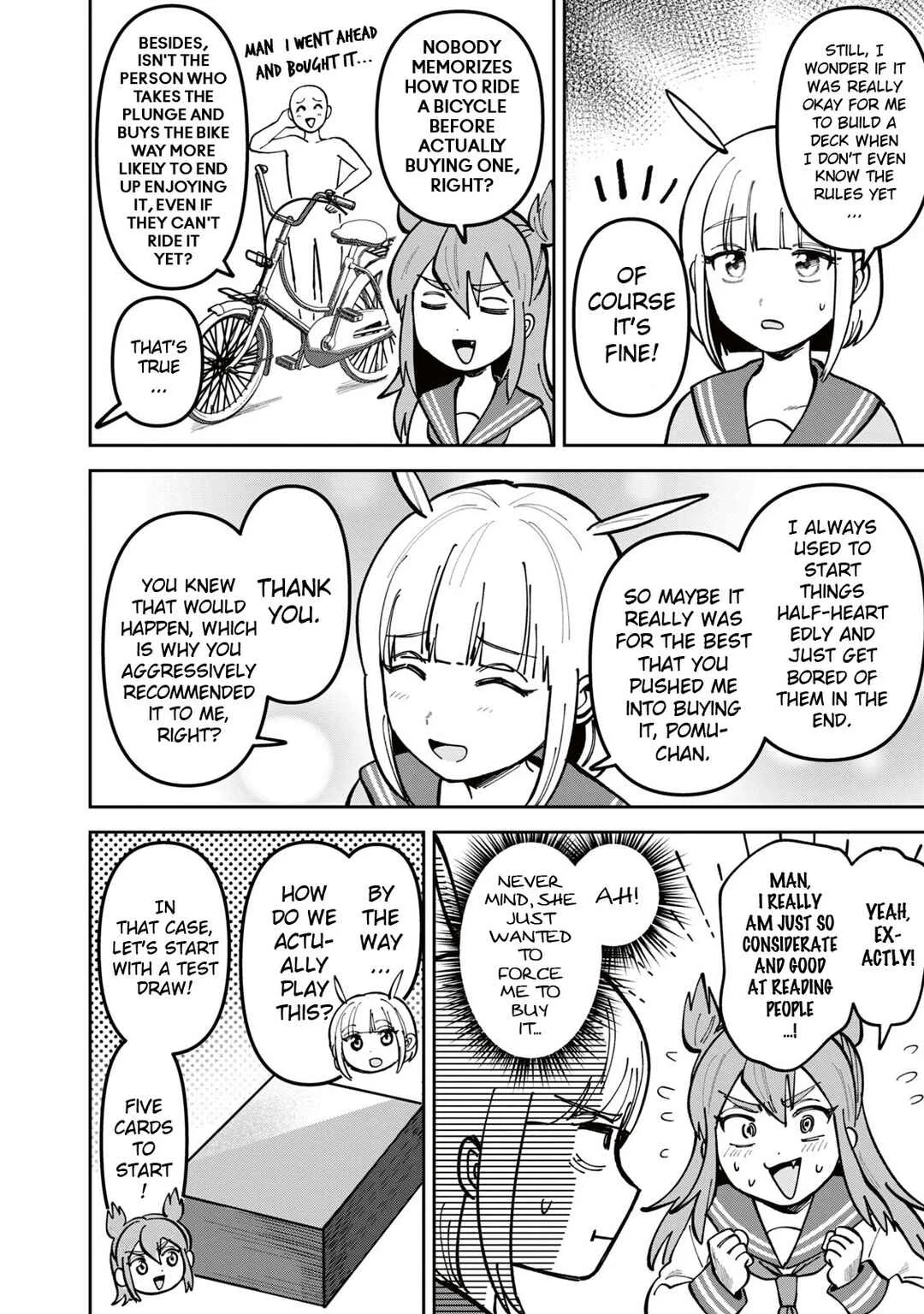 Kamiasobi! ~Card Game Shoujo No Nichijou~ Chapter 2: Let's Take a Bath! - Page 16