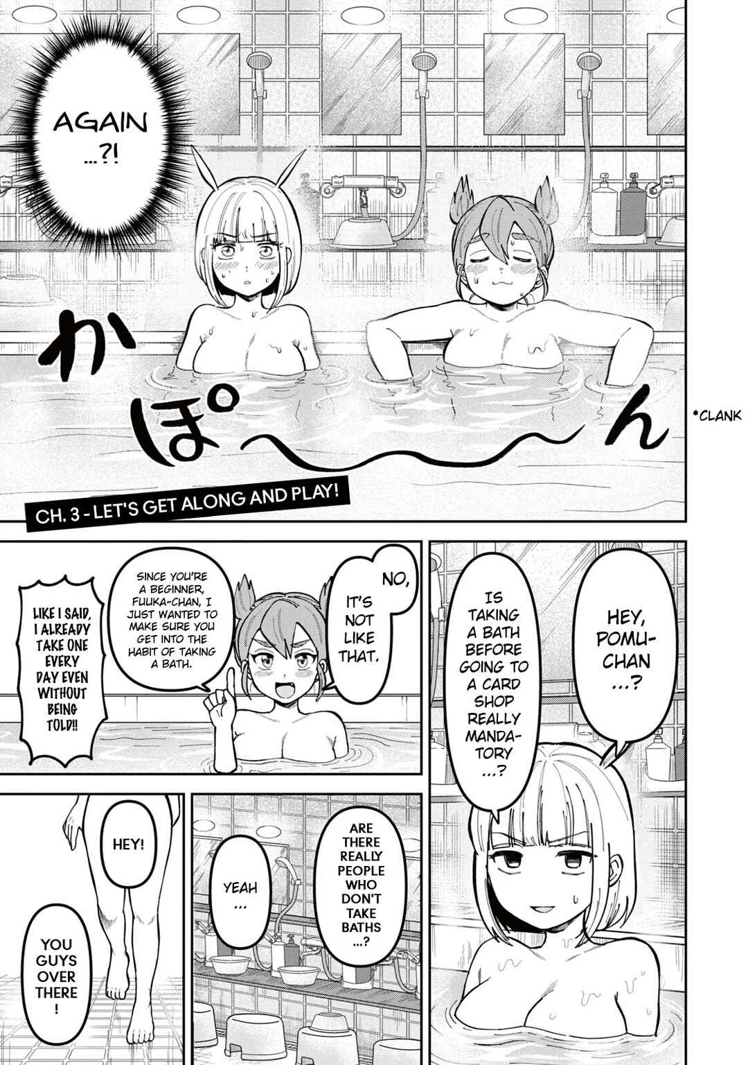 Kamiasobi! ~Card Game Shoujo No Nichijou~ Chapter 3: Let's Get Along and Play! - Page 1