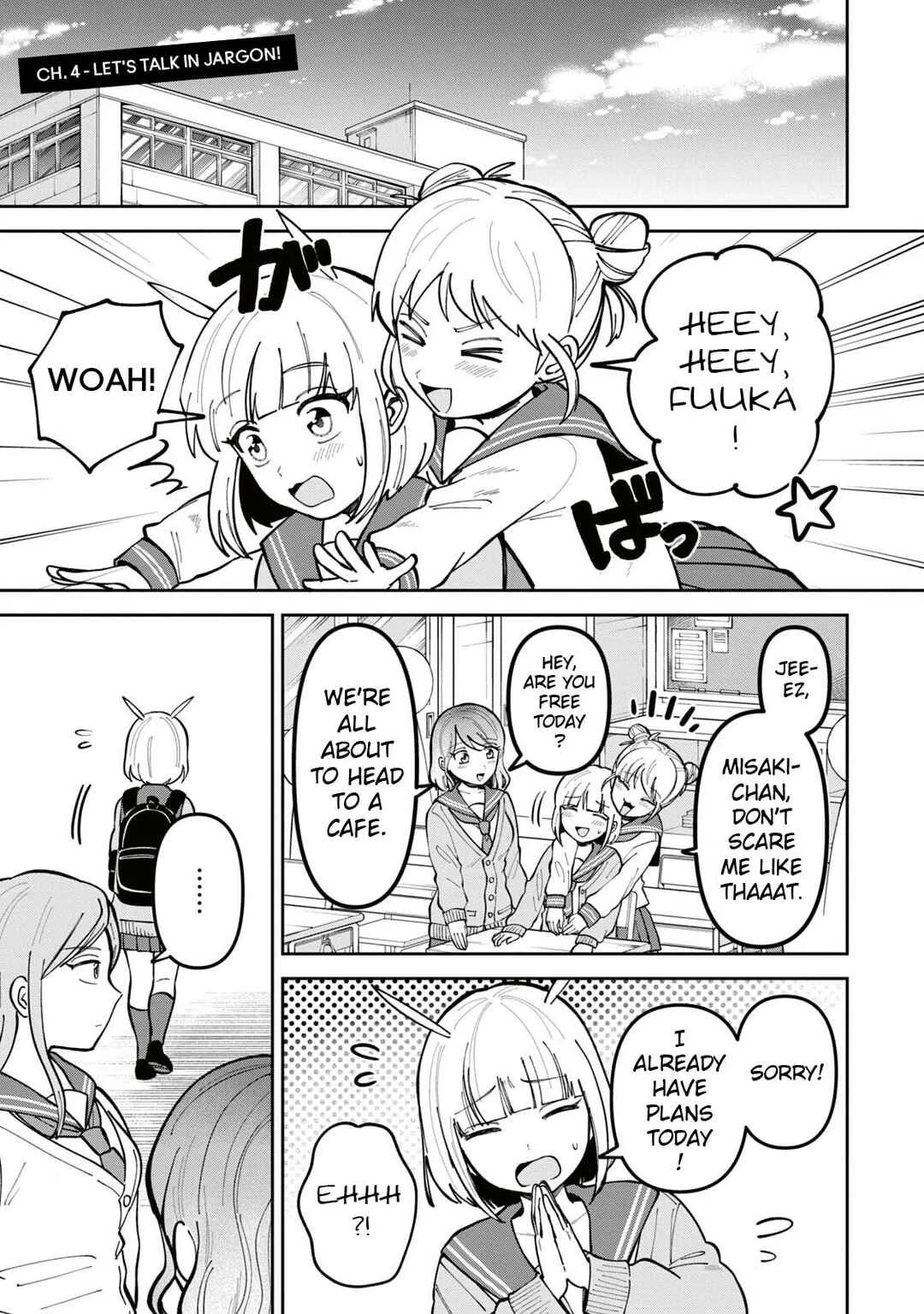 Kamiasobi! ~Card Game Shoujo No Nichijou~ Chapter 4: Let's Talk in Jargon! - Page 1