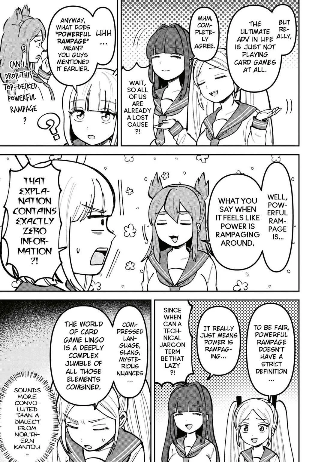 Kamiasobi! ~Card Game Shoujo No Nichijou~ Chapter 4: Let's Talk in Jargon! - Page 5