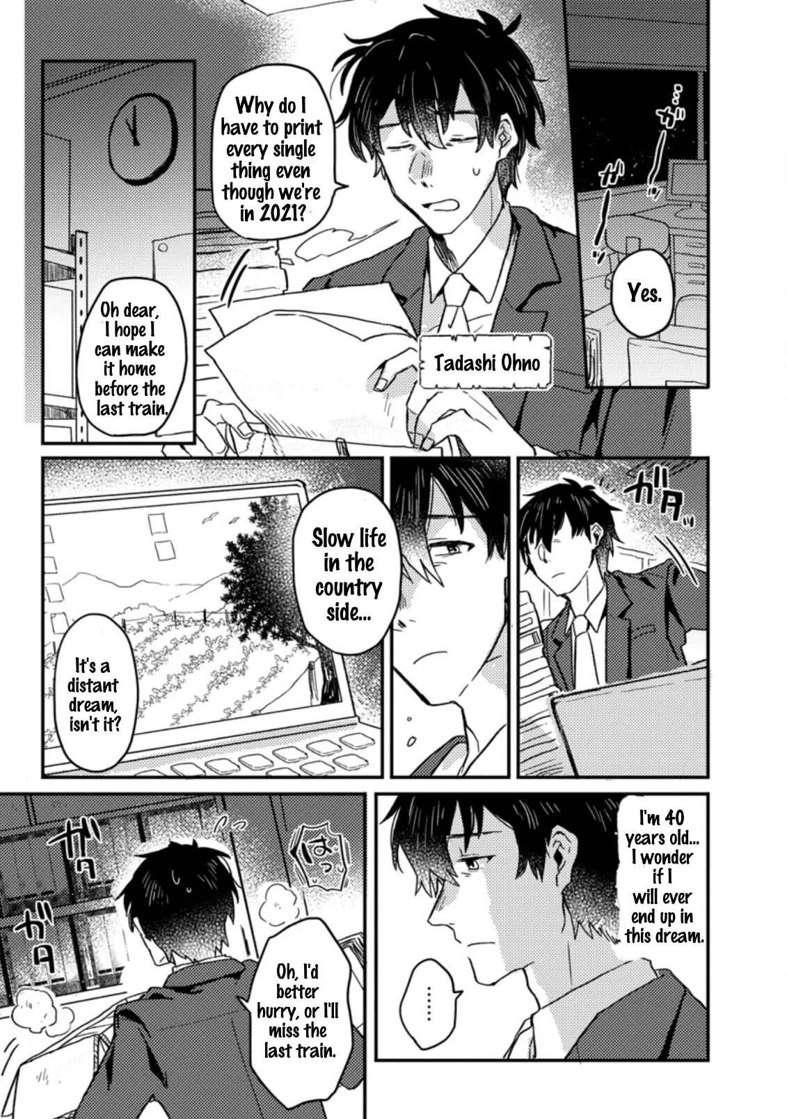 Kamigami no Kago de Seisan Kakumei ~Isekai no Katasumi de Mattari Slow Life Shi Tetara, Naze ka Tasaina Jinzai ga Atsumatte Saikyou Kokka ga Dekitemashita~ Chapter 1.1 - Page 2