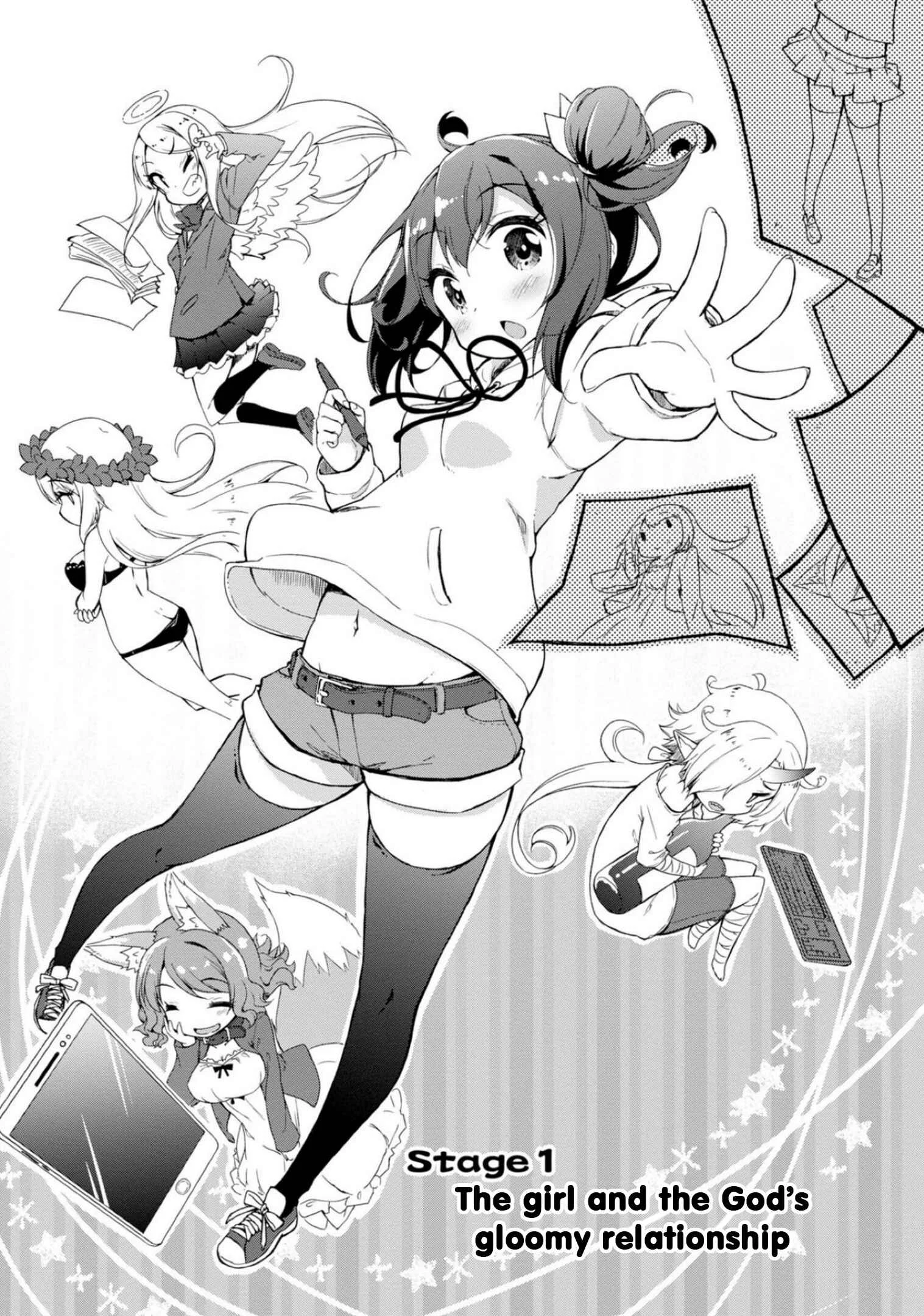 Kamige tte Souiu Koto desu ka Chapter 1: The girl and the God's gloomy relationship - Page 9