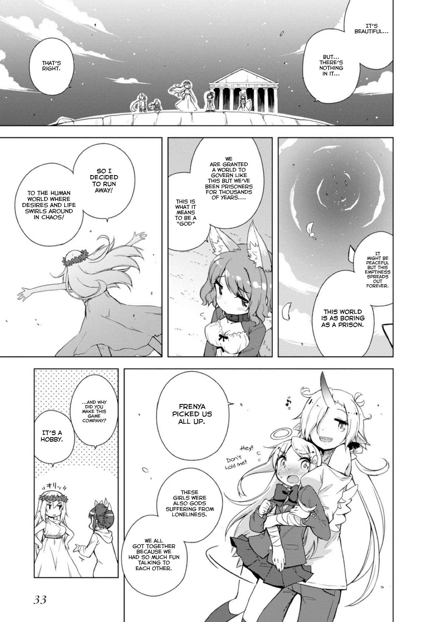 Kamige tte Souiu Koto desu ka Chapter 1: The girl and the God's gloomy relationship - Page 35