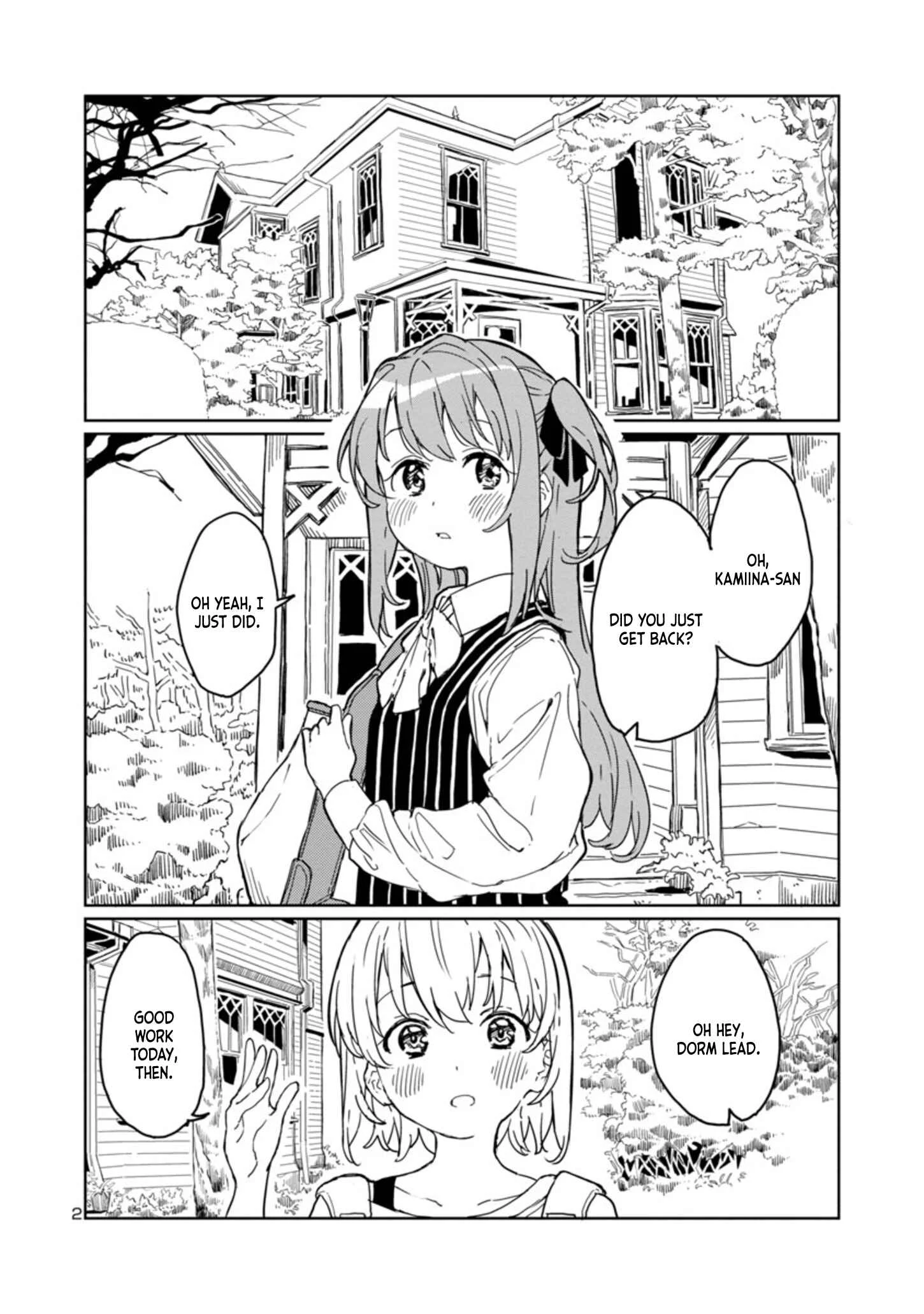 Kamiina Botan, Yoeru Sugata wa Yuri no Hana Chapter 2 - Page 1