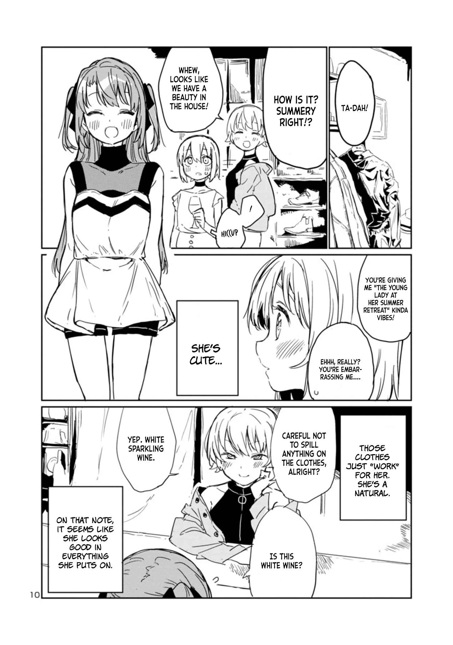 Kamiina Botan, Yoeru Sugata wa Yuri no Hana Chapter 4 - Page 9