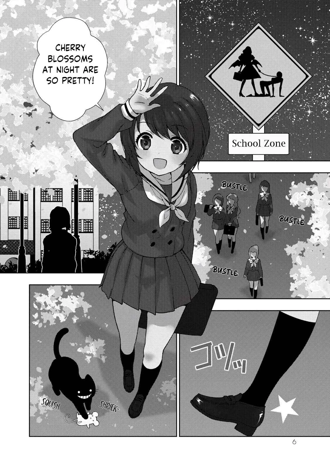 Kamitsuki Gakuen Chapter 1: I'm Excited! At Fragrant Entrance Ceremony - Page 9