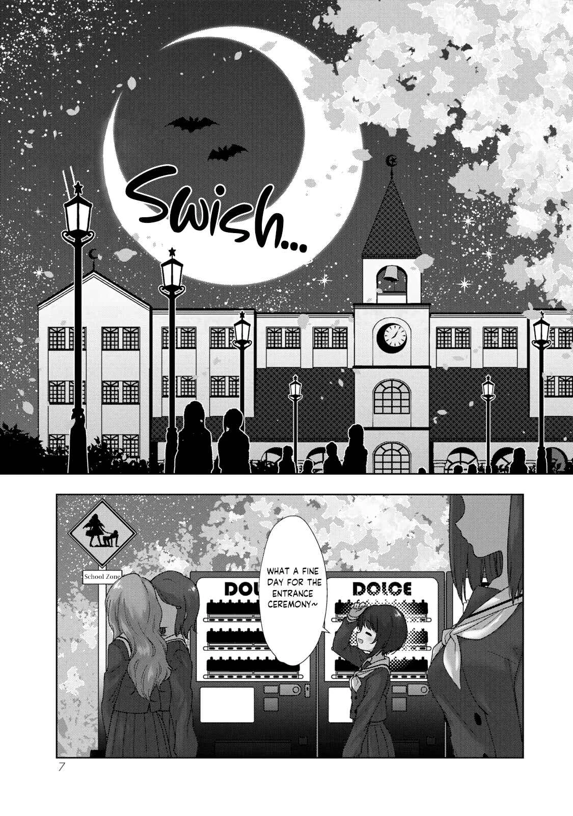 Kamitsuki Gakuen Chapter 1: I'm Excited! At Fragrant Entrance Ceremony - Page 11