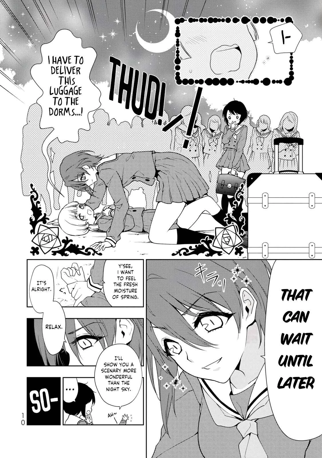 Kamitsuki Gakuen Chapter 1: I'm Excited! At Fragrant Entrance Ceremony - Page 15