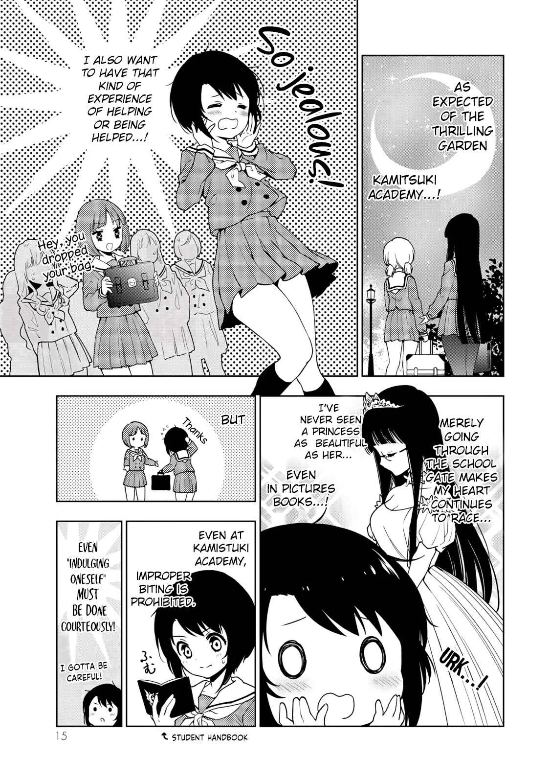 Kamitsuki Gakuen Chapter 1: I'm Excited! At Fragrant Entrance Ceremony - Page 20