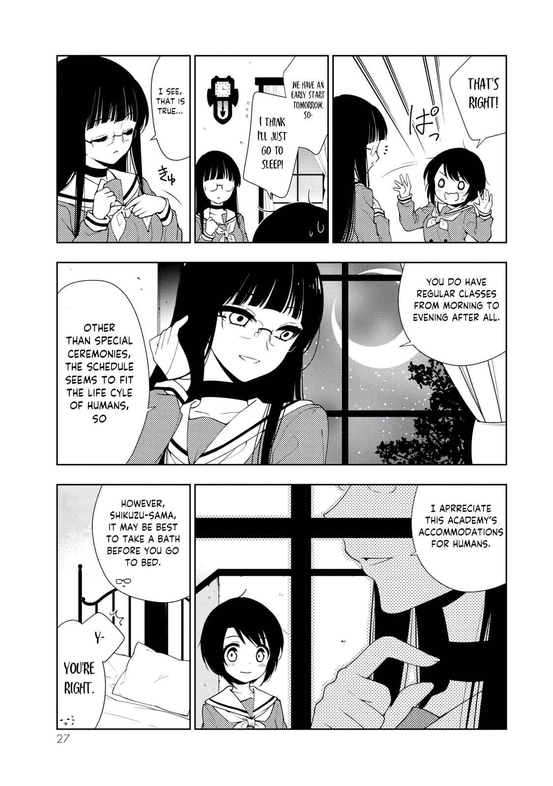 Kamitsuki Gakuen Chapter 1: I'm Excited! At Fragrant Entrance Ceremony - Page 32